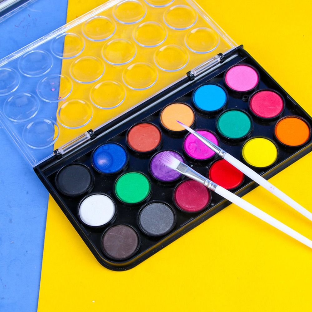 12/18/24/36 สีทึบสีน้ําชุด MET - Watercolor Paint Set Solid Pigment บทวิจารณ์และราคา