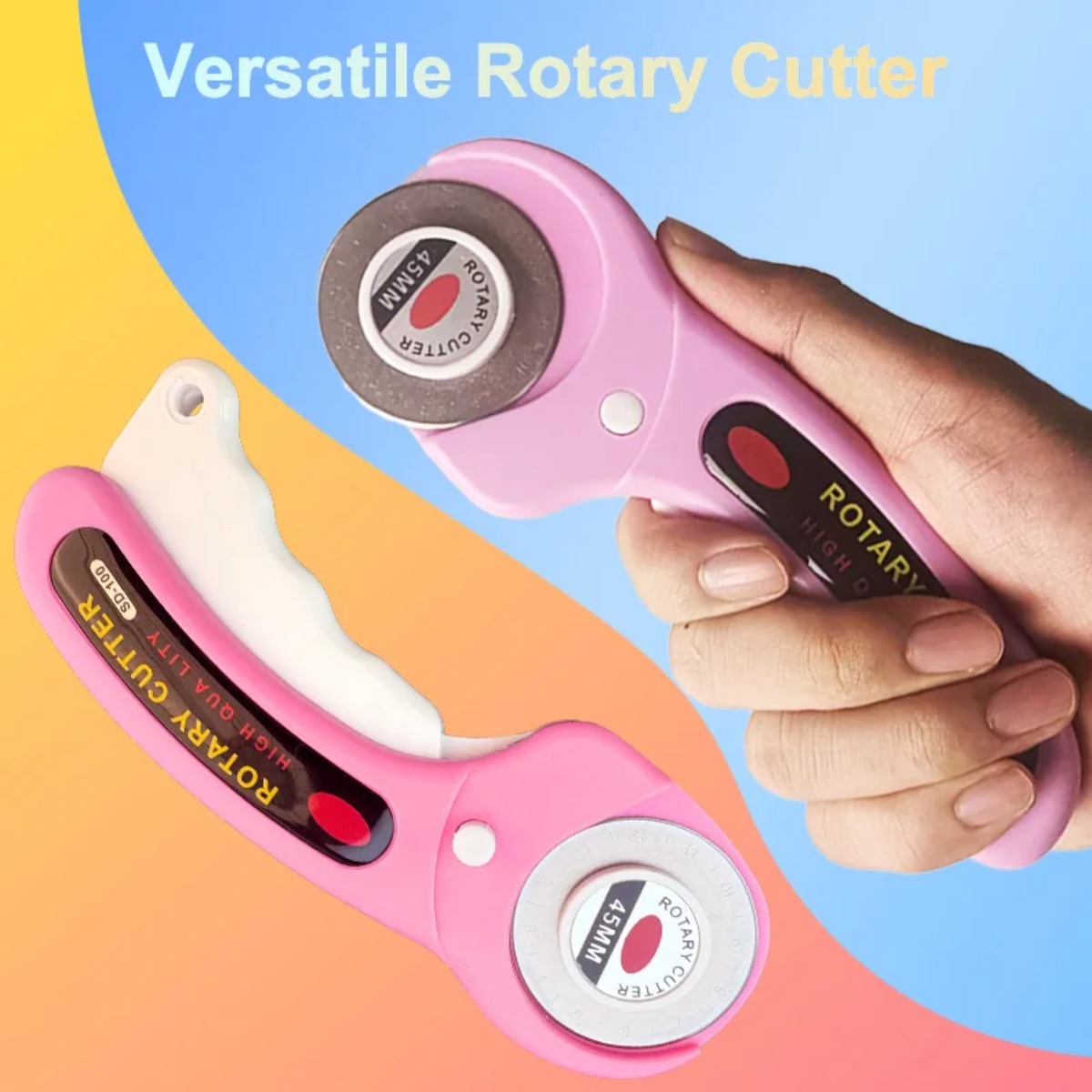 เครื่องตัดผ้าแบบหมุนขนาด 45 มม - Rotary Cutter For Fabric 45Mm บทวิจารณ์และราคา