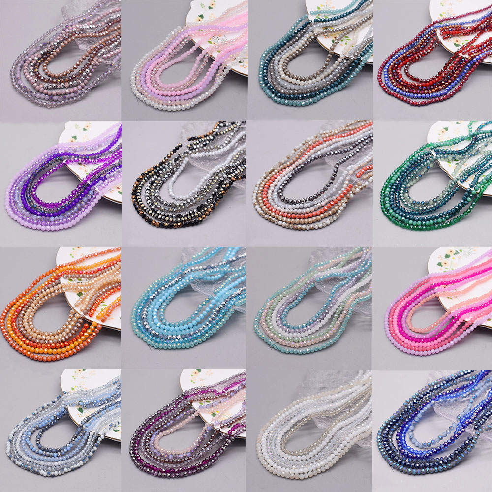 โครงการสี 6 Strand/ถุง 4 มม.Ro - Glass Seed Beads 2Mm Jewelry Making บทวิจารณ์และราคา